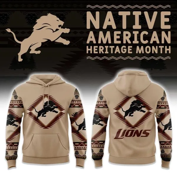 Detroit Lions America Native Edition Hoodie