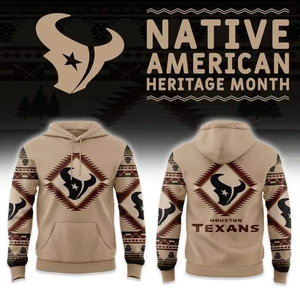 Houston Texans America Native Hoodie