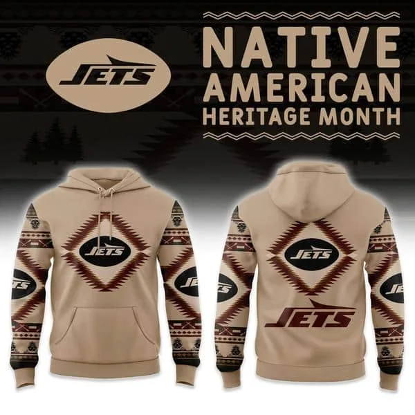 New York Jets America Native Hoodie
