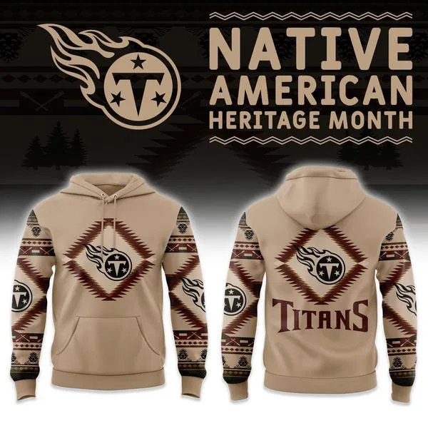 Tennessee Titans America Native Hoodie