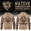 Chicago Bears America Native Hoodie