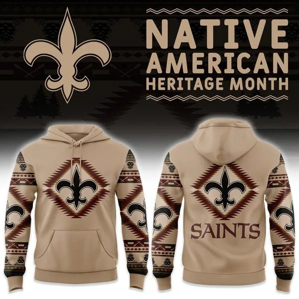 New Orleans Saints America Native Hoodie