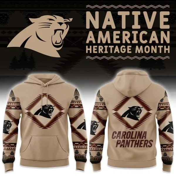 Carolina Panthers America Native Hoodie