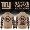 New York Giants America Native Hoodie