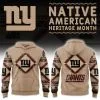 New York Giants America Native Hoodie