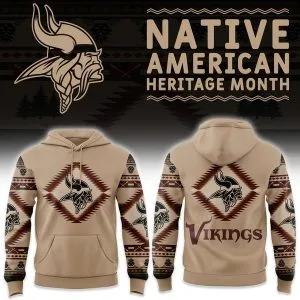 Minnesota Vikings America Native Hoodie