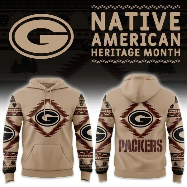 Green Bay Packers America Native Hoodie