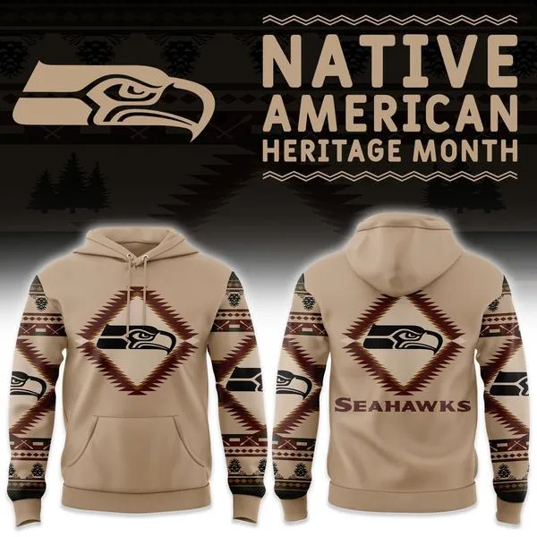 Seattle Seahawks America Native Hoodie