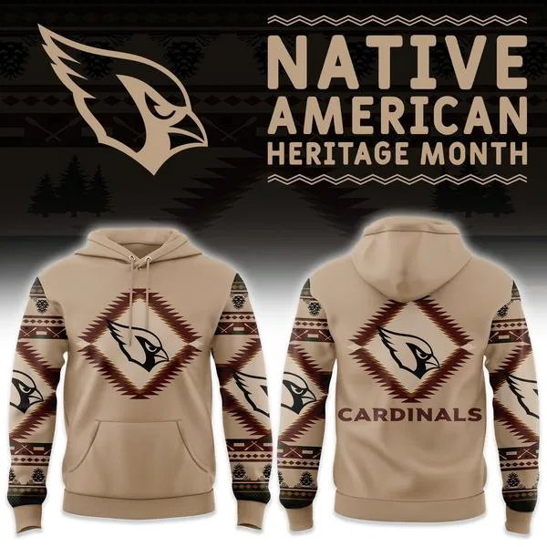 Arizona Cardinals America Native Hoodie