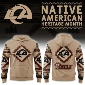 Los Angeles Rams America Native Hoodie