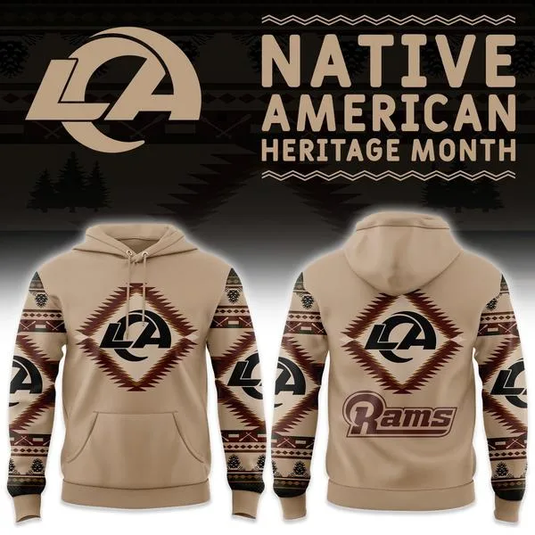 Los Angeles Rams America Native Hoodie