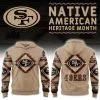 San Francisco 49ers America Native Hoodie