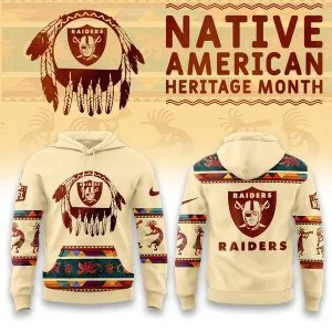 Las Vegas Raiders America Native Hoodie V2