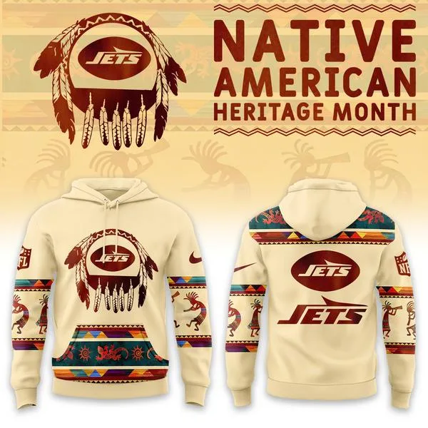 New York Jets America Native Edition Hoodie V2