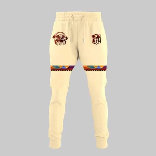 San Francisco 49ers America Native Edition Hoodie V2 - Image 3