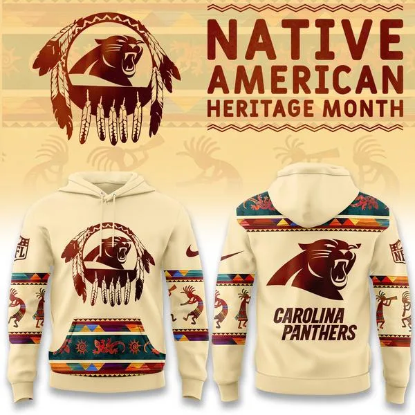 Carolina Panthers America Native Edition Hoodie V2