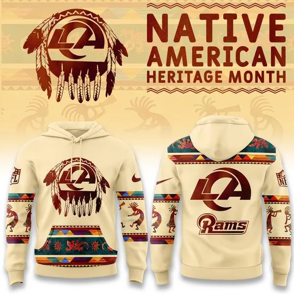 Los Angeles Rams America Native Edition Hoodie V2