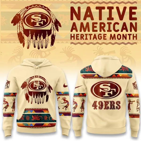San Francisco 49ers America Native Edition Hoodie V2