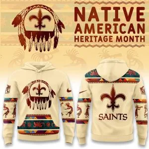 New Orleans Saints America Native Edition Hoodie V2