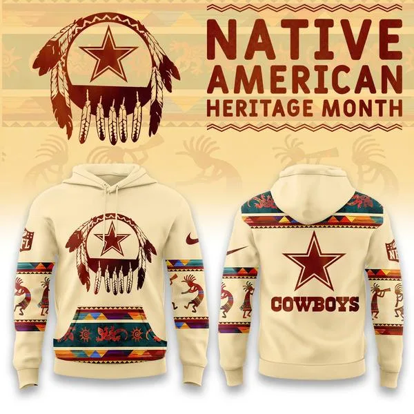 Dallas Cowboys America Native Edition Hoodie V2