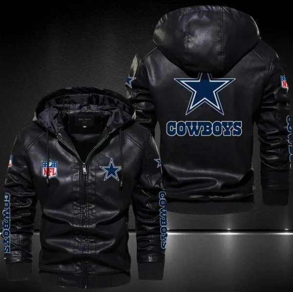 Dallas Cowboys Leather Jacket BG55