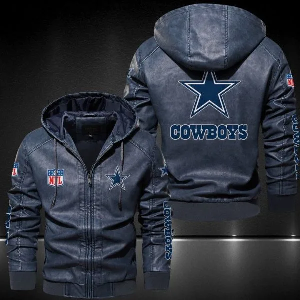Dallas Cowboys Leather Jacket AS37