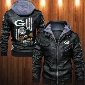 Green Bay Packers Leather Jacket UA84