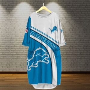 Detroit Lions Batwing Pocket Dress HX77