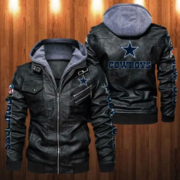 Dallas Cowboys Leather Jacket Jh55