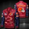 Cleveland Browns Leather Jacket FI37