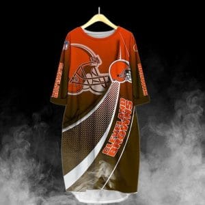 Cleveland Browns Batwing Pocket Dress JE18