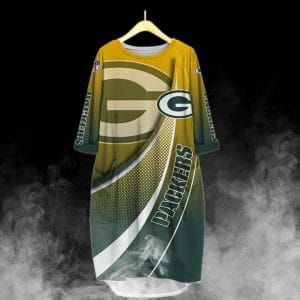 Green Bay Packers Batwing Pocket Dress BY37