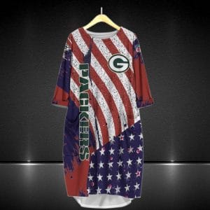 Green Bay Packers Batwing Pocket Dress OA35