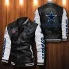 Dallas Cowboys Leather Jacket Tw56