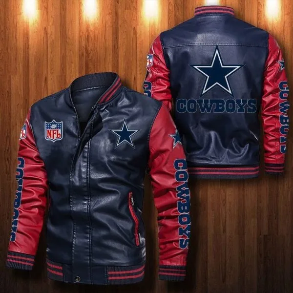 Dallas Cowboys Leather Jacket Iw71
