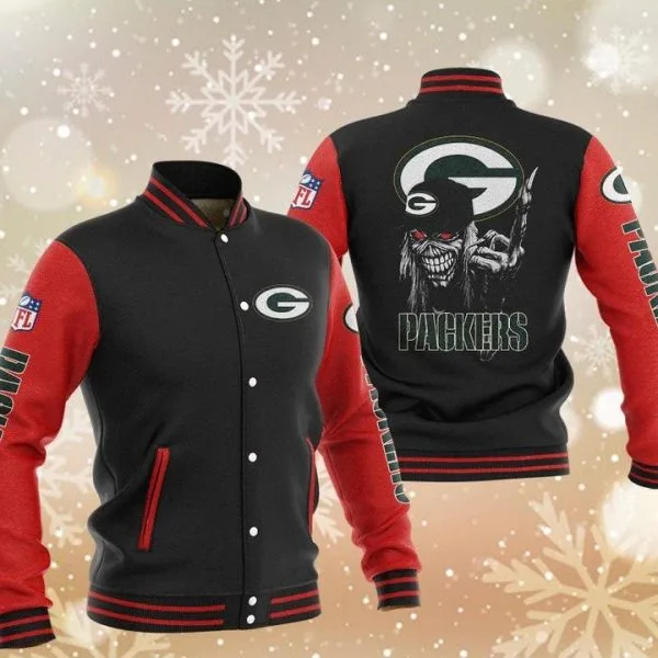 Green Bay Packers Baseball Jacket MW48