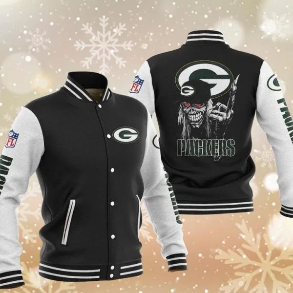 Green Bay Packers Baseball Jacket PQ93