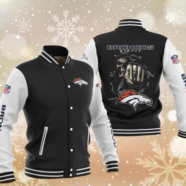Denver Broncos Baseball Jacket LC73