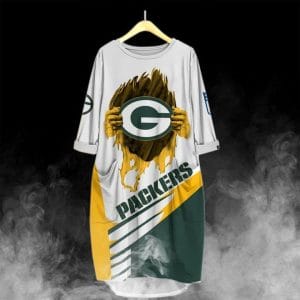 Green Bay Packers Batwing Pocket Dress PR72