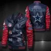 Dallas Cowboys Leather Jacket Ki83