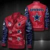 Dallas Cowboys Leather Jacket Ut25