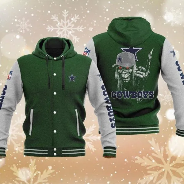 Dallas Cowboys Baseball Jacket PA88 - Image 2