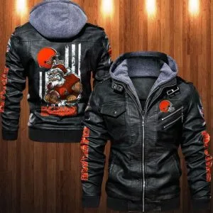 Cleveland Browns Leather Jacket DN37