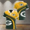 Green Bay Packers Polo T-Shirt Full Size PA33