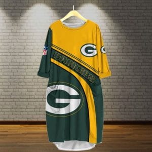 Green Bay Packers Batwing Pocket Dress RN46
