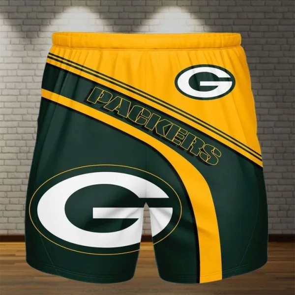 Green Bay Packers Men Shorts JS98
