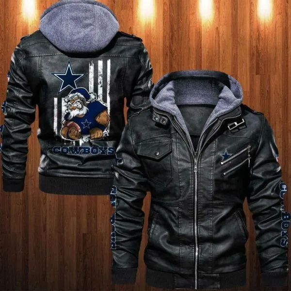 Dallas Cowboys Leather Jacket Km36