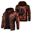 Cleveland Browns Leather Jacket HW67