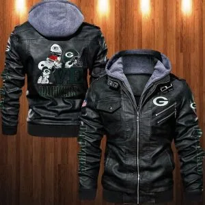 Green Bay Packers Leather Jacket LA31