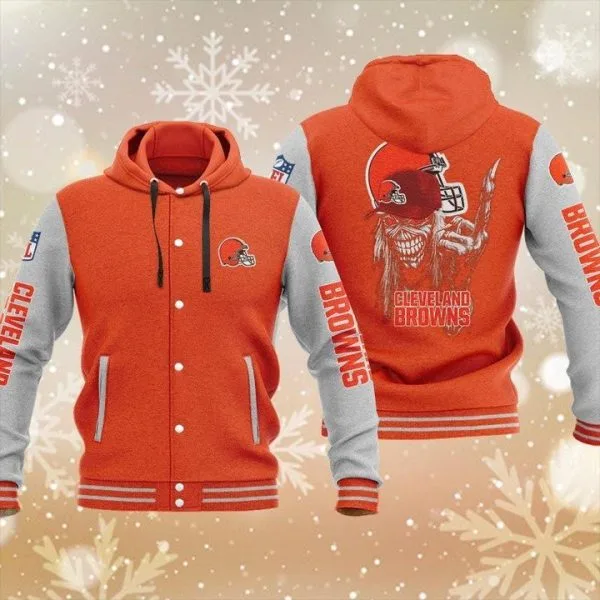 Cleveland Browns Baseball Jacket LW73